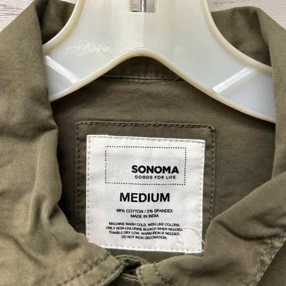 Sonoma Women's Utility Jacket in Olive - Picture 2 of 7